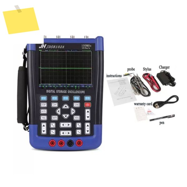 JINHAN JDS8102A 디지털 저장 오실로스코프 아날로그 100MHz 1G 샘플링 속도 대역폭 2채널 신호 송신기 제품 이미지