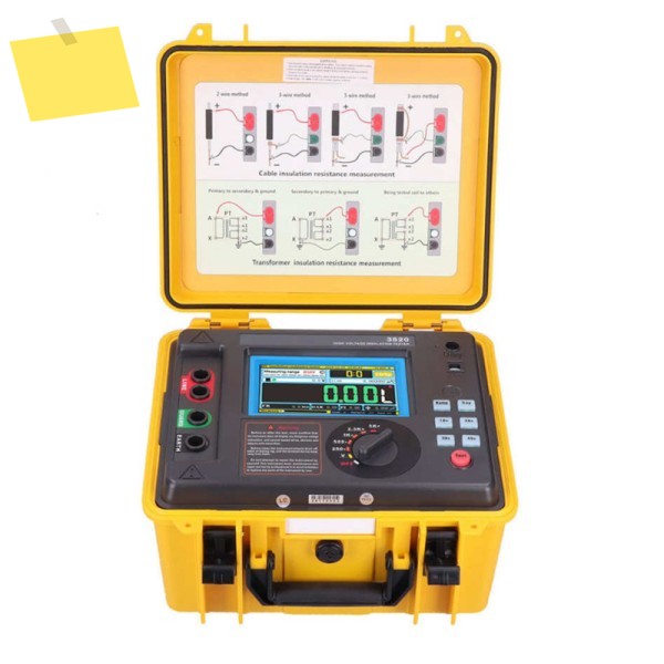 고성능 HV 절연 저항 테스터 ETCR3520 5Kv 10Tohm 7mA 제품 이미지