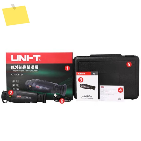 UNI-T UTx313 열화상 단안 망원경 384x288 픽셀 카메라 사냥용 제품 이미지