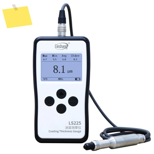 Linshang LS225 N1500 구리 알루미늄 합금판 플라스틱의 부식방지 양극 코팅용 와전류 두께 측정기 제품 이미지