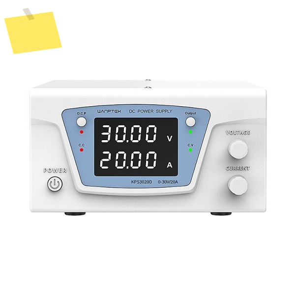 KPS3020D 실험실 및 교육용 고정밀 고전력 조정 가능한 LED 디스플레이 스위칭 DC 전원 공급 장치 220V 0-30V0-20A 제품 이미지