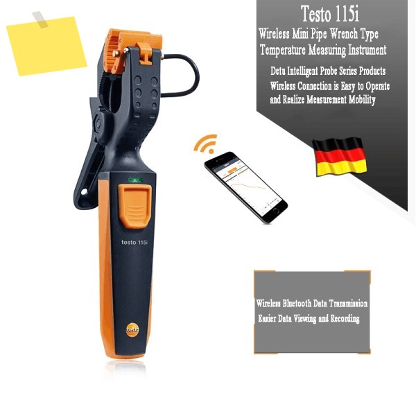 Testo 클램프 온도계, 스마트폰 0560 1115 포함 제품 이미지