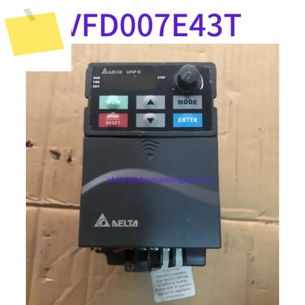 중고 주파수 변환기 VFD007E43T 0.75KW 380V 제품 이미지