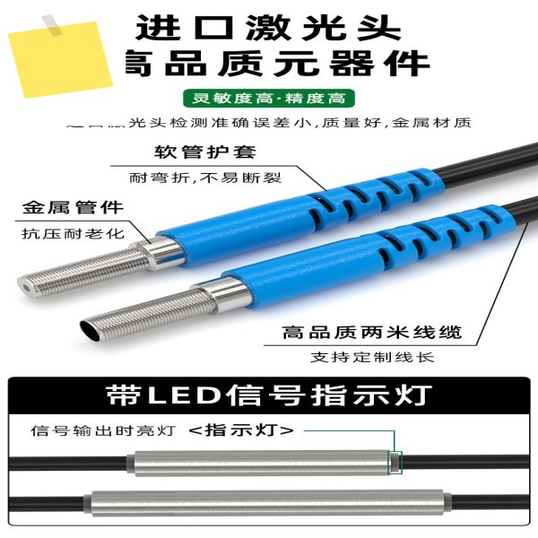 TB-M3-LT20N1 M3 주입형 레이저 센서 20M 광전 소형 감지 제품 이미지