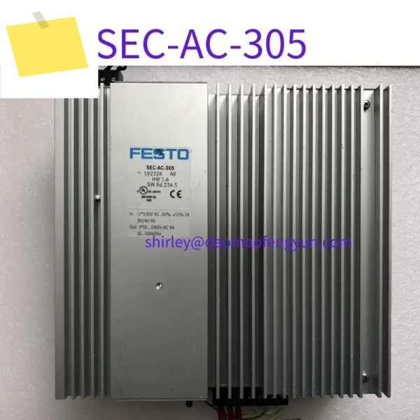 SEC-AC-305 서보 드라이버 사용 테스트 OK 제품 이미지