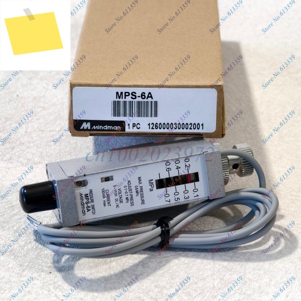 MINDMAN MPS-6A 압력 센서 새제품 5-110VDCAC 또는 제품 이미지