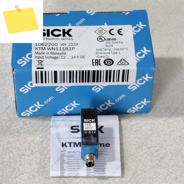 KTM-WN11181P 1062200 새제품 SICK 컬러 센서 제품 이미지