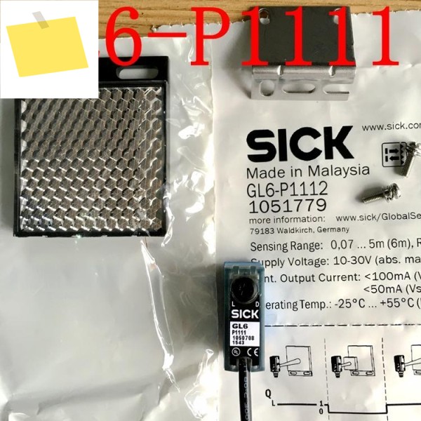 SICK 광전 센서 GL6-P1112 새제품 제품 이미지