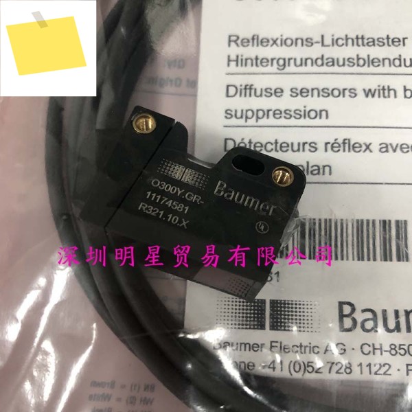 BAUMER 신품 광전 센서 O300Y.GR-11174581 제품 이미지