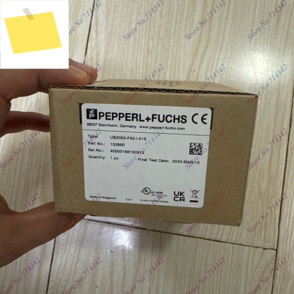 1PC UB2000-F42-I-V15 133990 PEPPERL+FUCHS 새 제품 제품 이미지