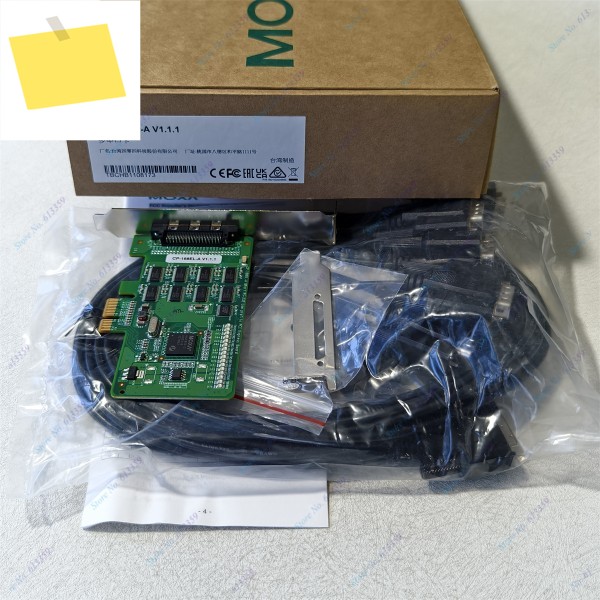 1PC MOXA CP-168EL-A 케이블이 포함된 신품 8포트 직렬 카드 제품 이미지