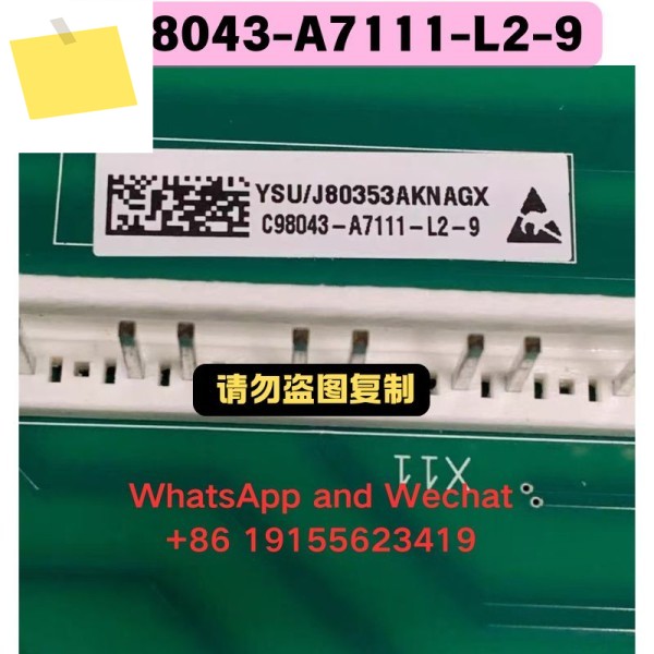 신품 C98043-A7111-L2-9 6RA80 DC 거버너 여기 보드 6RY1803-0CA02 제품 이미지