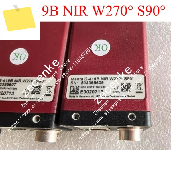 1개 AVT G-419B 근적외선 W270 ° S90 산업용 카메라 제품 이미지