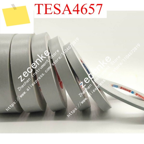 1pc 50MR TESA4657 고온 방지 천 마스킹 테이프 W=25mm 제품 이미지