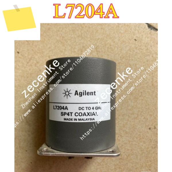 1PC AGILENTKEYSIGHT L7204A 멀티포트 동축 스위치, DC ~ 4GHz, SP4Tda 양호한 상태로 테스트됨 제품 이미지
