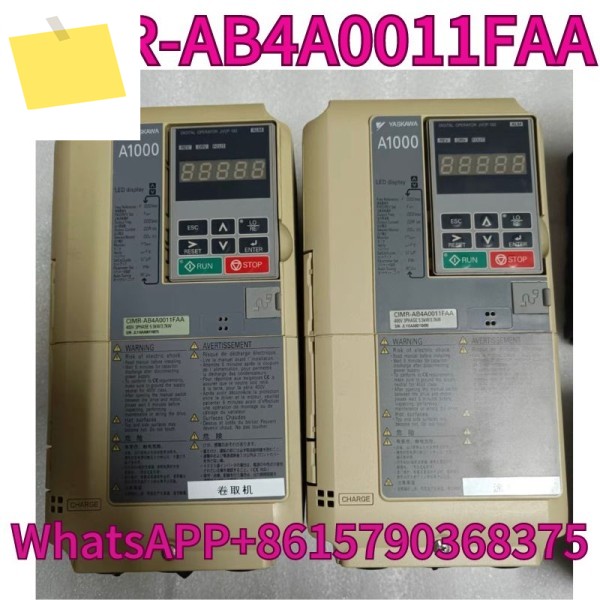 사용된 주파수 변환기 CIMR-AB4A0011FAA, 5.53.7KW, 380V 테스트 OK, 제품 이미지