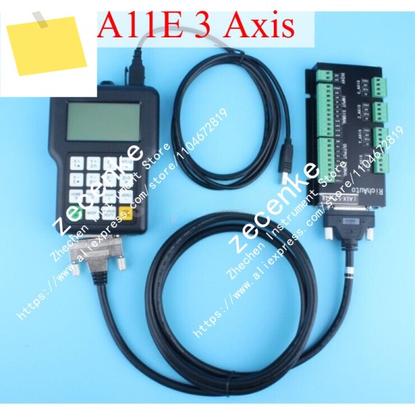 1RichAuto A11E 3 축 CNC DSP 컨트롤러 F 라우터 업그레이드 0501 제어 제품 이미지