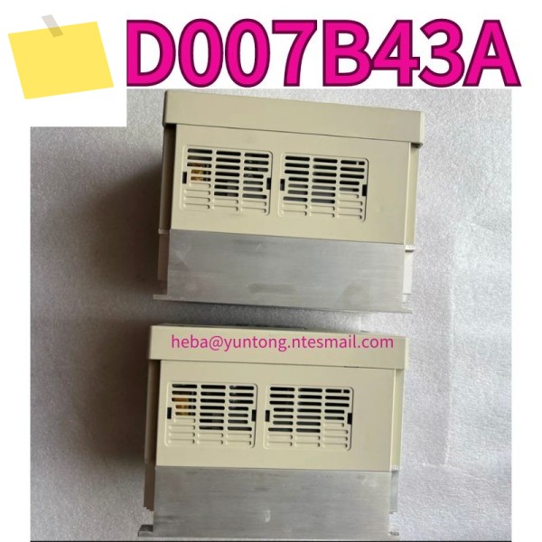 중고 주파수 변환기 VFD007B43A, 0.75kw, 380v 테스트 OK 제품 이미지