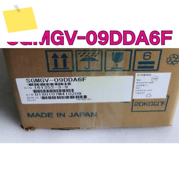 을 위해 가 있는 신품 SGMGV-09DDA6F 0.85KW 서보 모터 제품 이미지