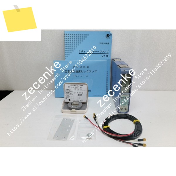 1PC 중고 RION UV-16 진동 측정기PV-93 3축 센서 포함 상태 양호 제품 이미지