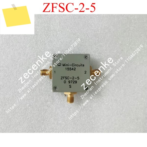 미니 회로 ZFSC-2-5 5-1500MHz 전력 분배기 결합기 SMA 인터페이스 제품 이미지