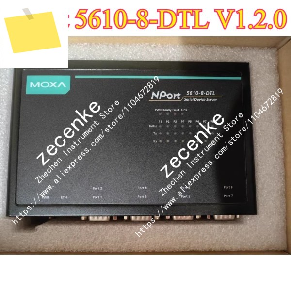 1PCS 신품 Moxa NPort 5610-8-DTL V1.2.0 제품 이미지