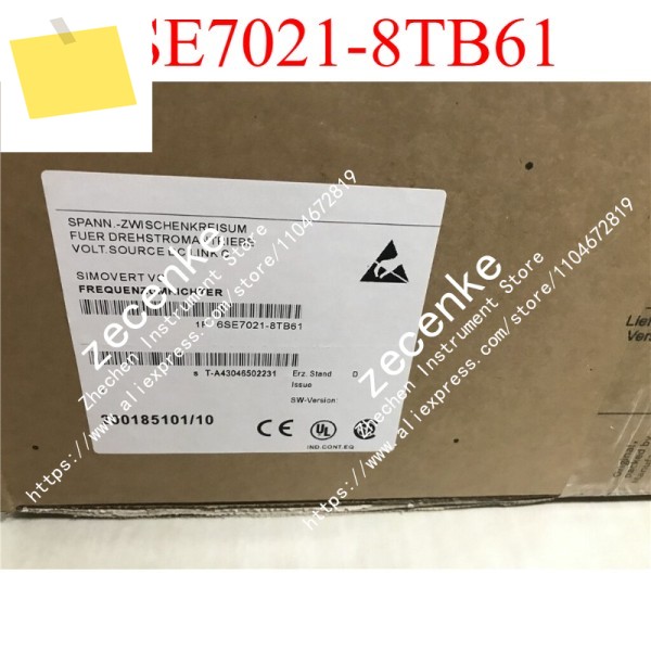 1PCS 미개봉 6SE7021-8TB61 신품 마스터드라이브 6SE7 제품 이미지