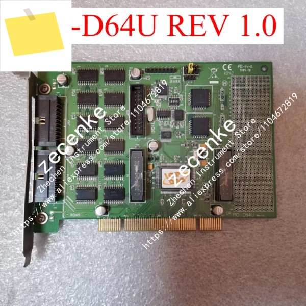 1PC PIO-D64U REV 1.0 64채널 디지털 입력 및 출력 카드 제품 이미지