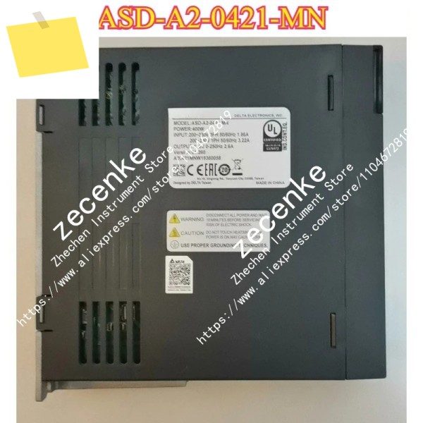 1PC 중고 ASD-A2-0421-MN AC 220V 400W 서보 드라이버 제품 이미지