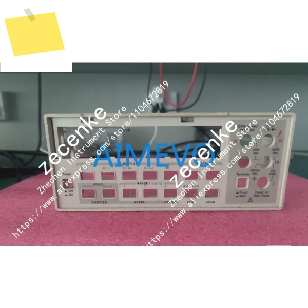 1PC Agilent 34401A 디지털 멀티미터 전면 패널 판넬 판네루 테스트 완료, 양호한 상태 제품 이미지