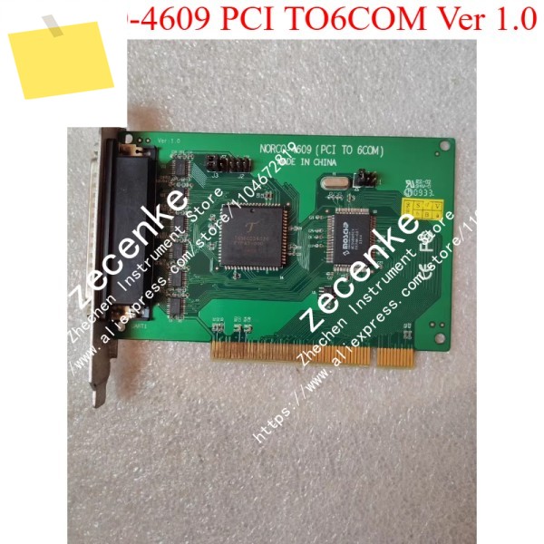 NORCO-4609 PCI TO6COM Ver 1.0 산업용 컴퓨터 장치 카드 제품 이미지