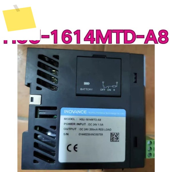 중고 H5U-1614MTD-A8 PLC 컨트롤러는 테스트를 거쳤으며 기능이 손상되지 않았습니다. 제품 이미지