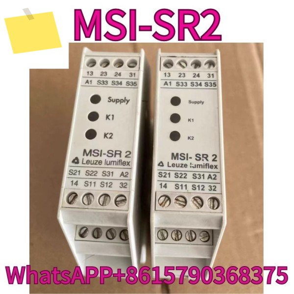중고 MSI-SR2 안전 릴레이는 테스트를 거쳐 신속하게 되었습니다 제품 이미지