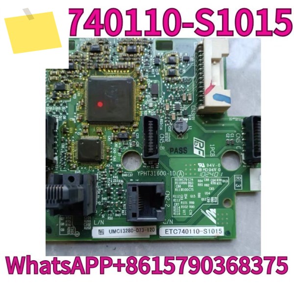 중고 터미널 보드 ETC740110-S1015는 테스트를 거쳐 최대한 빨리 됩니다. 제품 이미지
