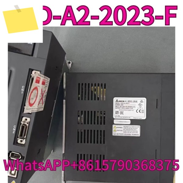 중고 2KW 서보 드라이버 ASD-A2-2023-F 테스트 완료 및 제품 이미지
