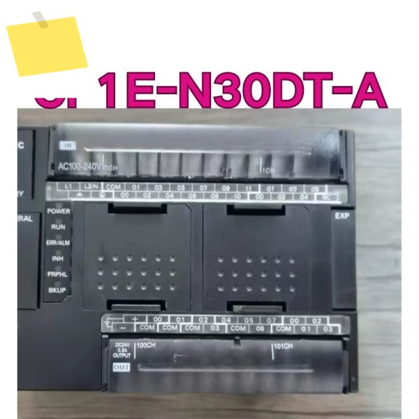 중고 CP1E-N30DT-A PLC 컨트롤러는 테스트를 거쳤으며 기능이 그대로 유지되었습니다 제품 이미지