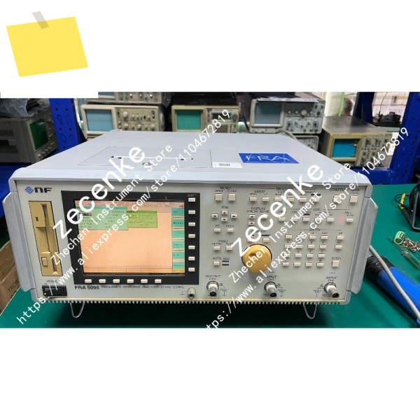 ULF 0.1mHz~HF 15MHz 범위를 포함하는 NF FRA5095 주파수 측정 분석기 중고 제품 이미지