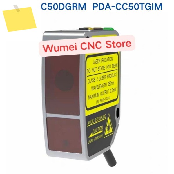 신품 PDA-CC50DGRM 50cm 금속 인클로저 사각형 방수 고정밀 레이저 거리 측정 센서 제품 이미지