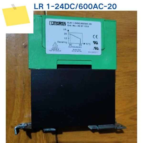 PHOENIX 접촉기 ELR 1-24DC600AC-20 2297138에 대한 중고 테스트 OK 제품 이미지
