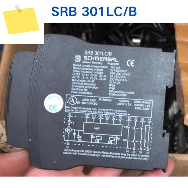중고 테스트 OK SCHMERSAL 릴레이 SRB301LCB SRB 제품 이미지