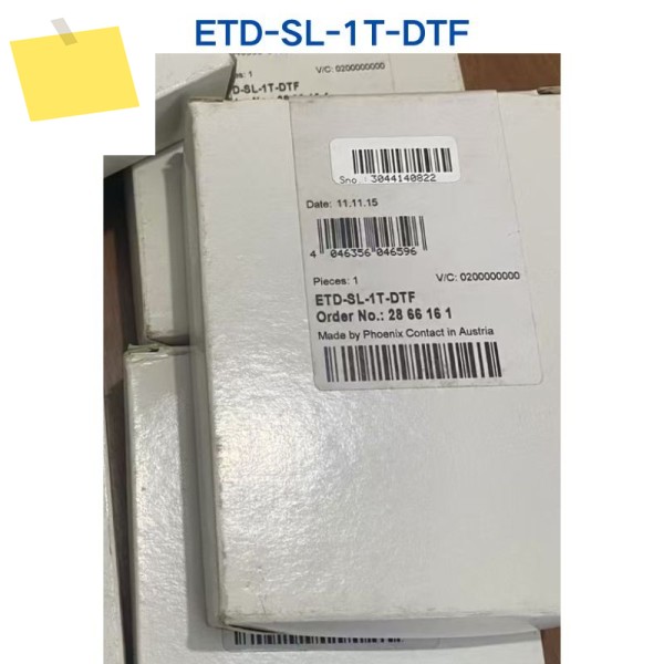 신품 PHOENIX 릴레이 ETD-SL-1T-DTF 2866161 1개 제품 이미지