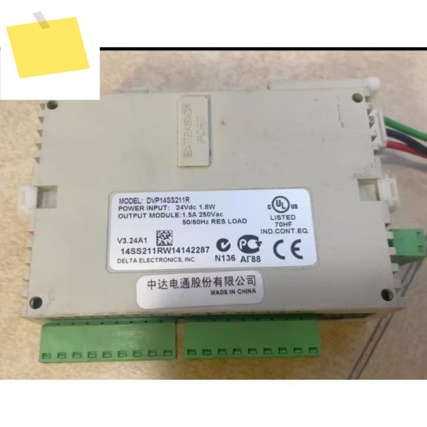 델타 모듈 DVP14SS211R에 대한 중고 테스트는 양호합니다. 제품 이미지