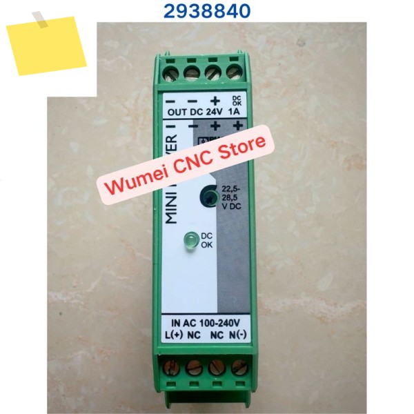 PHOENIX 전원 공급 장치 MINI-PS-100-240AC24DC1에 새 제품 또는 중고 사용 2938840 릴레이 제품 이미지