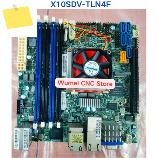 중고 테스트 OK X10SDV-TLN4F 서버 미니 ITX 마더보드 제품 이미지