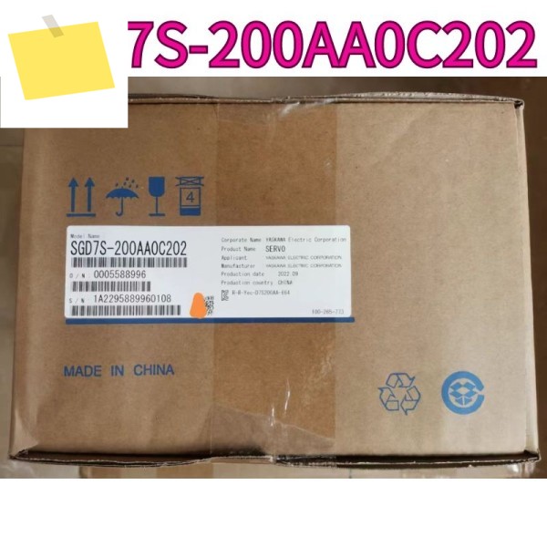 1년 동안 3KW 보증이 제공되는 신품 SGD7S-200AA0C202 서보 드라이브 제품 이미지