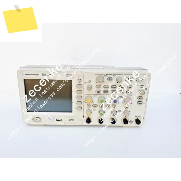 Agilent DSO1014A 오실로스코프 100MHz 4채널 프로브 포함 테스트 완료 작동됨. 제품 이미지
