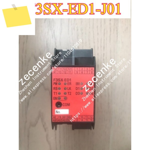 1PC 중고 안전 릴레이 F3SX-ED1-J01 테스트 OK 제품 이미지