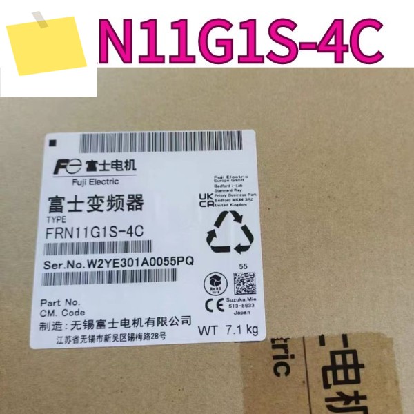 신품 FRN11G1S-4C 주파수 변환기는 1년 보증이 제공되며 빠르게 될 수 있습니다 제품 이미지