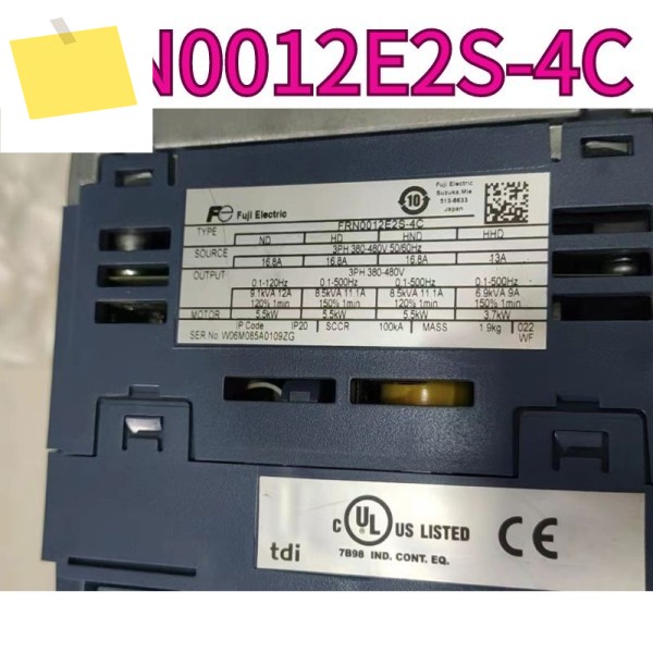 신품 주파수 변환기 FRN0012E2S-4C, 380V5.5KW, 1년 보증으로 가능 제품 이미지
