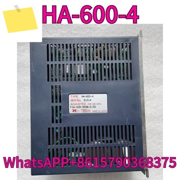 중고 서보 드라이버 HA-600-4 테스트 완료 및 제품 이미지